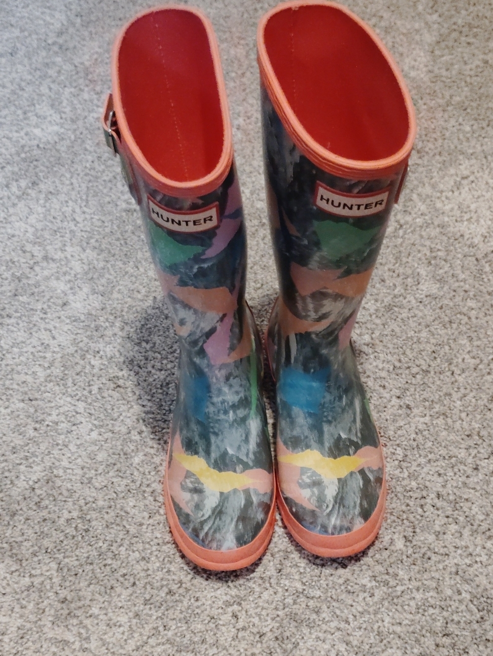 Hunter Storm Camo Rain Boots